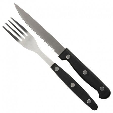 SET 4 TENEDORES Y 4 CUCHILLOS