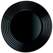 PLATO POSTRE 19CM HARENA NEGRO LUM
