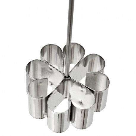 MOLDE FLORON PEQUEÑO INOX 6,20X4CM