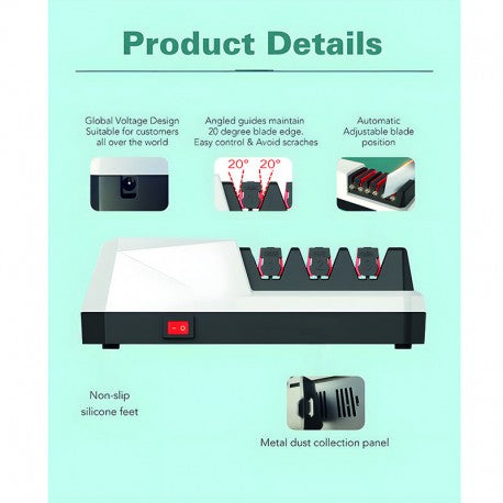 AFILADOR CUCHILLOS ELECT. RXD003 HABITEX