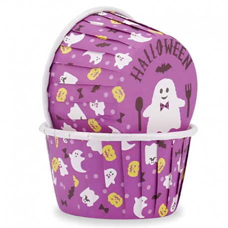 50 CAPSULAS MORADA HALLOWEEN AZUCREN