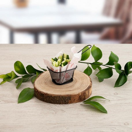 CESTA METAL 10X8,5X6 GASTRO BLACK QD