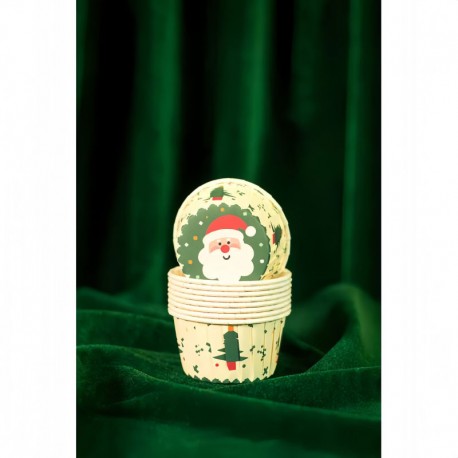 50 CAPSULAS PARA FIESTAS ABETOS DE NAVIDAD AZUCREN