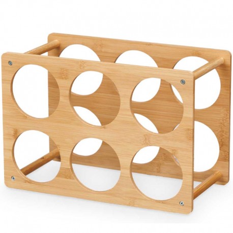 BOTELLERO 6 BOTELLAS BAMBU