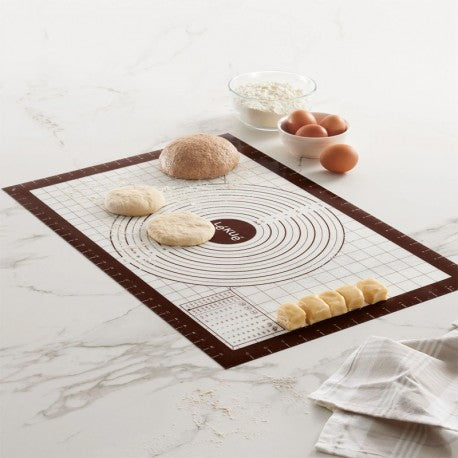 TAPETE PARA AMASAR 60 X 40CM C/MEDIDAS