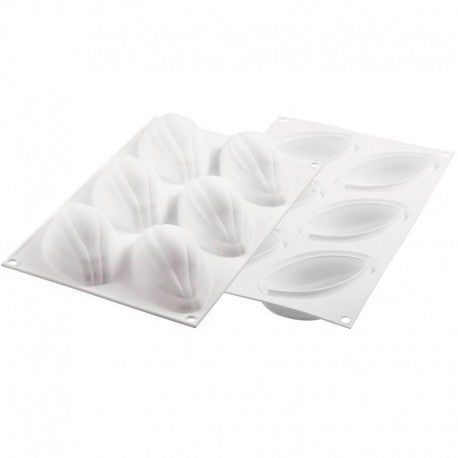 MOLDE SILICONA CACAO 6 CAVIDADES 120ML SILIKOMART