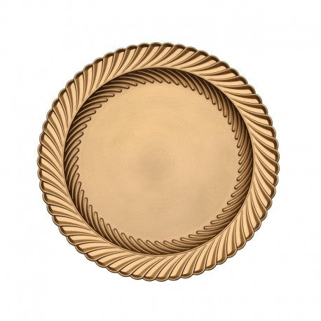 BAJOPLATO DORADO 33CM