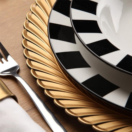 BAJOPLATO DORADO 33CM