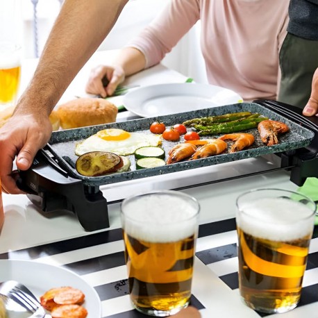 PLANCHA ELECTRICA ROCK AND WATER 2000