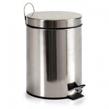 PAPELERA ACERO 5L CON PEDAL