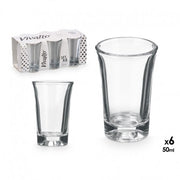 SET 6 VASOS CHUPITO 50ML