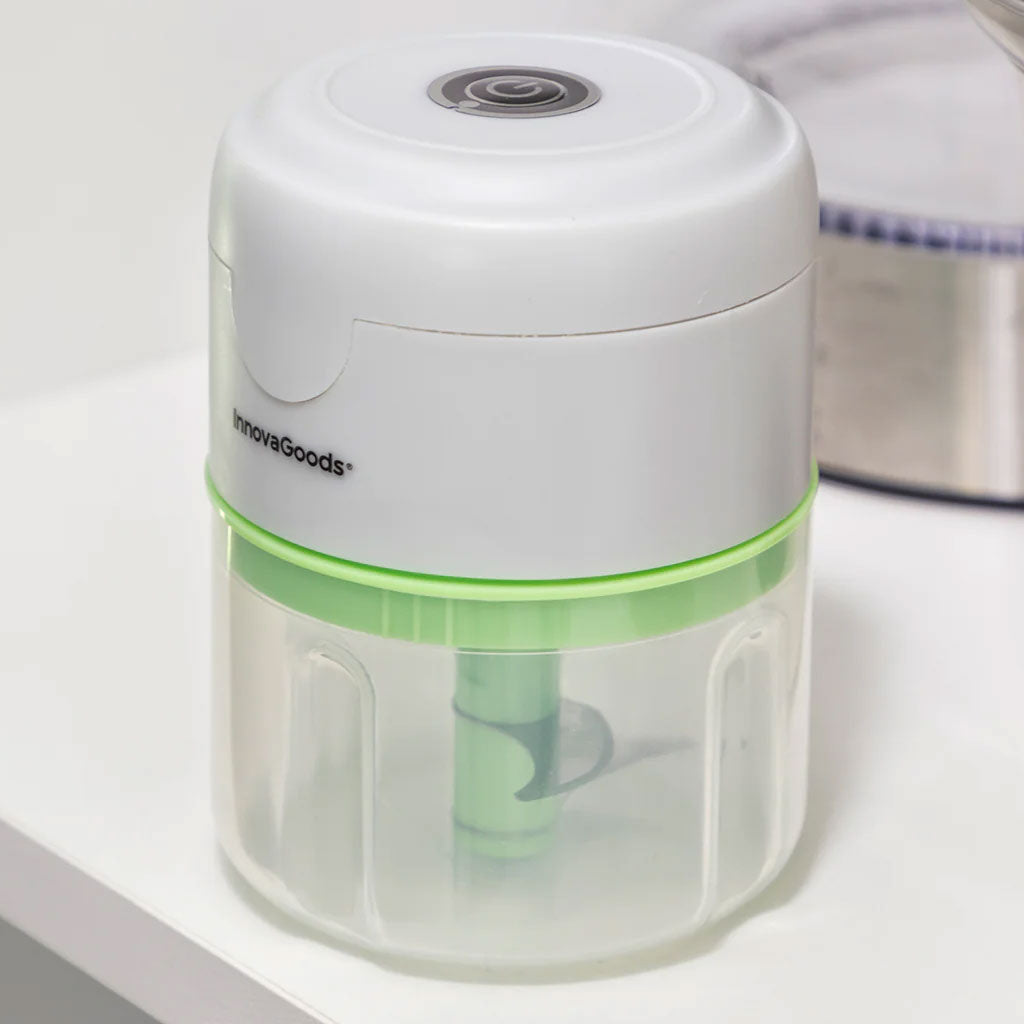 Mini picador de alimentos a batería