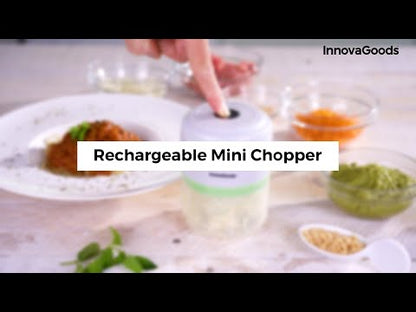 Mini picador de alimentos a batería